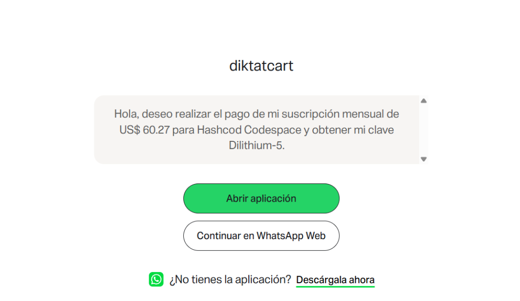 Como debe de verse el whatsapp - diktatcart